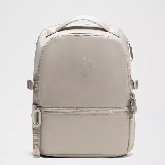 Lululemon New Crew Backpack 22L Updated- Warm Ash Grey